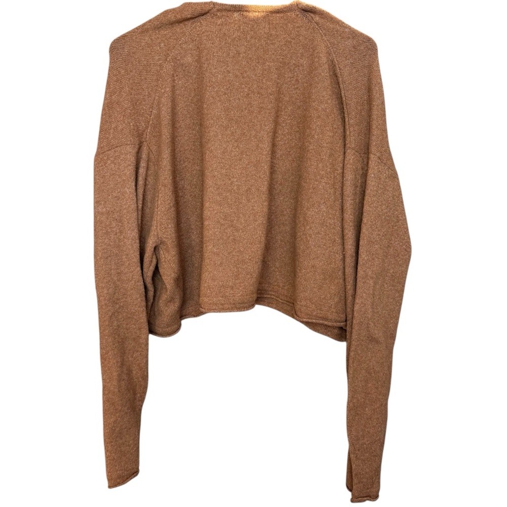 BDG Valeria Cropped V-Neck Sweater Size‎ Large - Picture 4 of 5